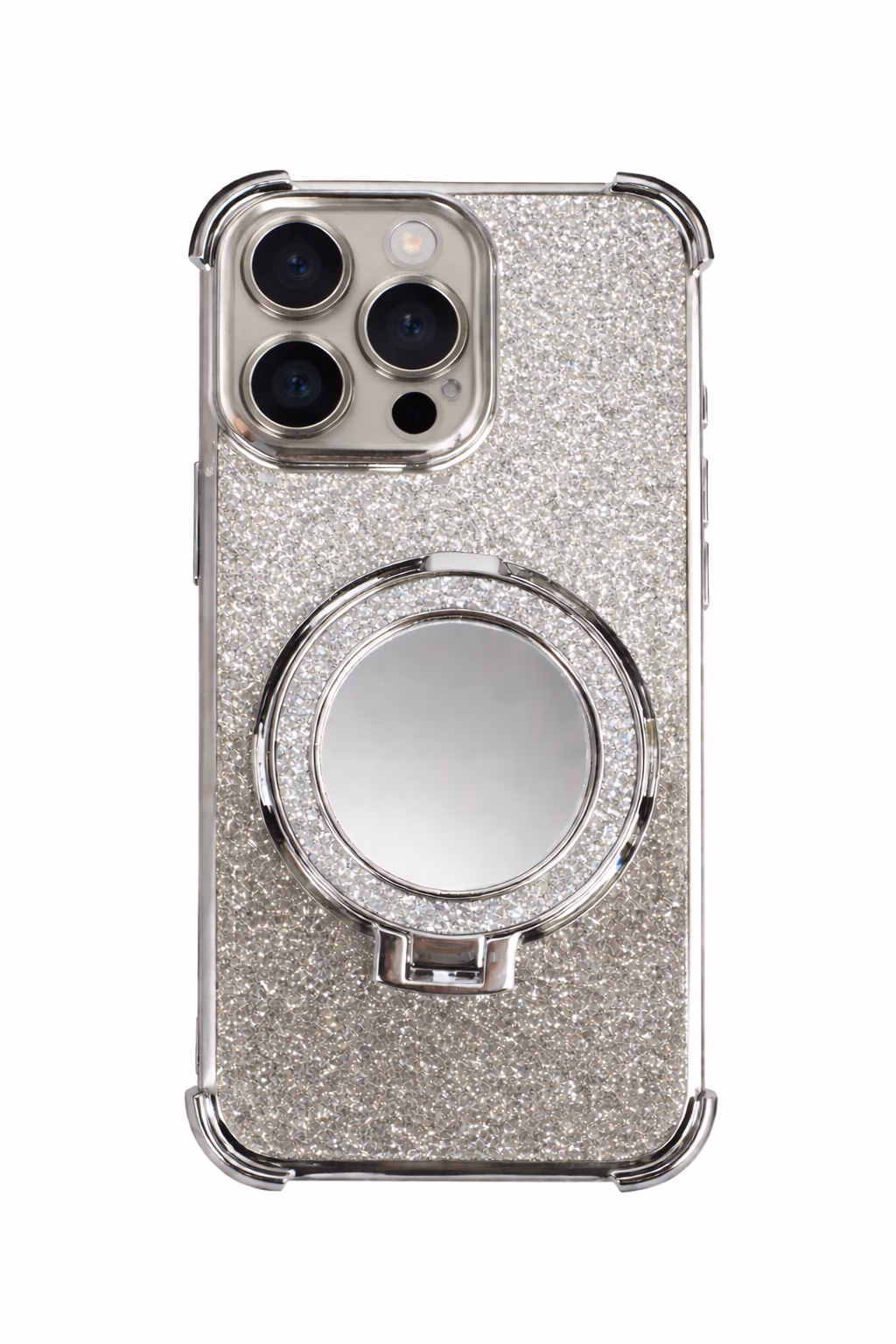 iPhone 15 Pro - Shimmer Mirror w/MagSafe - Silver